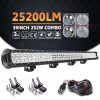 252W 39inch Dual Row Spot LED Light Bar Fits Off Road Tractor ATV SUV