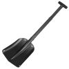 Aluminum Snow Shovel Portable Lightweight Camping Garden Beach Shovel with 3 Section Collapsible Adjustable Length Anti-Skid Handle