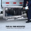 VEVOR Underbody Truck Box, 30"√ó14"√ó16" Pickup Storage Box, Heavy Duty Aluminum Diamond Plate Tool Box with Lock and Keys