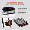 VEVOR Roof Rack Cargo Basket 200 LBS Capacity 46"x36"x4.5" for SUV Truck Cars