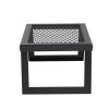 VEVOR Folding Campfire Grill, Heavy Duty Steel Mesh Grate, 18" Portable Camping Grates Over Fire Pit