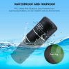 40x60 Day Night Vision HD Optical Monocular Hunting Camping Handheld Telescope Life Waterproof