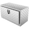 VEVOR Underbody Truck Box, 30"√ó14"√ó16" Pickup Storage Box, Heavy Duty Aluminum Diamond Plate Tool Box with Lock and Keys