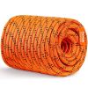 VEVOR Double Braided Polyester Rope, 3/4 in x 220 ft, 24 Strands, 20000 LBS Breaking Strength Outdoor Rope