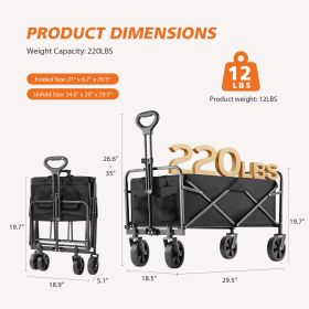 Foldable Carriage For Camping And Shopping